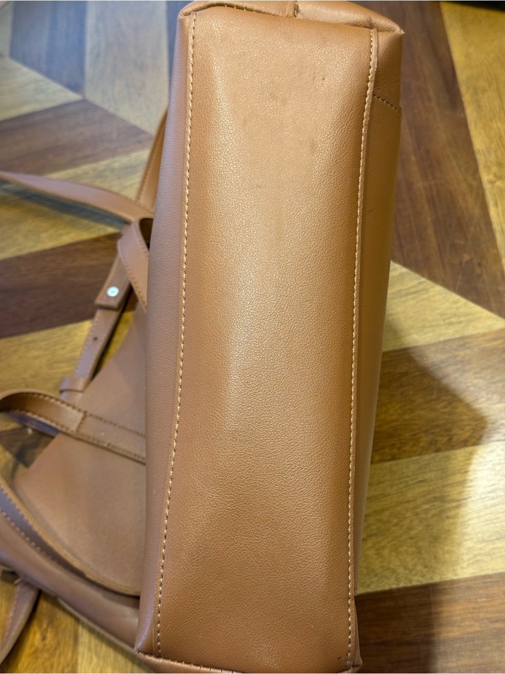 Henny + Lev Danielle Everyday Vegan Leather Tote Bag - Picture 12 of 15